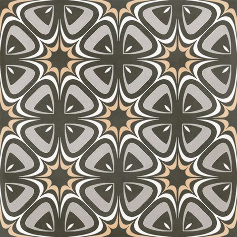 Carrelage effet carreau ciment POP TILE Carnegie 15x15cm 15x15cm Satiné- Boîte de 1 m2 (1/4)