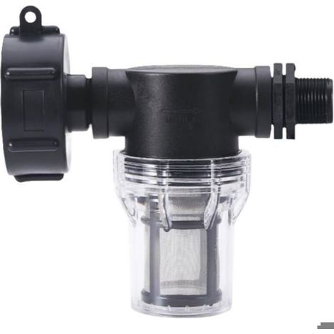 Reservoir Eau De Pluie - 1000 Litres - Filtre Integre - Raccord Tuyau S60 X 6 - Pour Jardin
