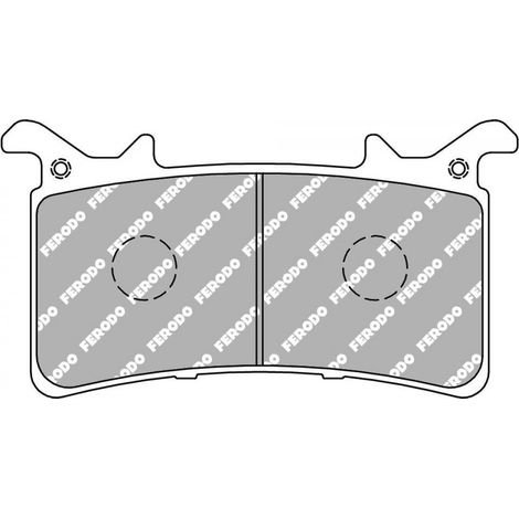Plaquette frein AV Ferodo pour moto Honda CBR 1000 RR Fireblade