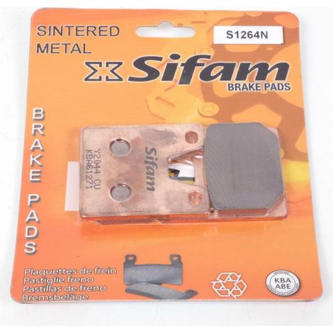 Plaquette de frein Sifam pour Moto Yamaha 750 YZF R7 1999 à 2002 (1/3)