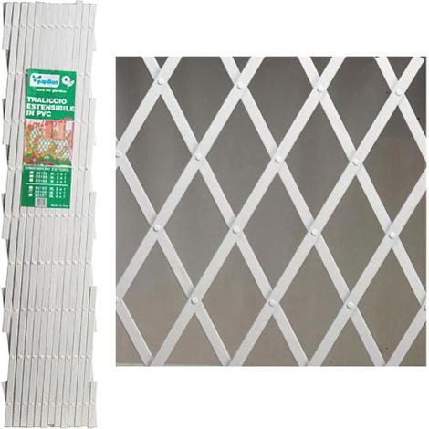Celosia pvc blanca extensible 4x1 metros. (1/2)