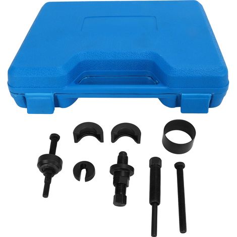 Kit d'outils extracteur/installateur/démonteur de poulie de pompe de direction assistée en acier au chrome-vanadium, compatible Ford C111 C2 (1/5)