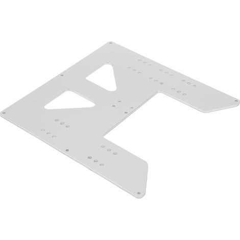 Aluminium-Heizbettplatte für PRUSA I3/Anet A8 3D-Druckerzubehör, 219 x 219 x 3 mm (1/5)
