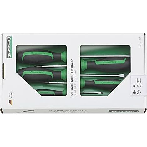 Stahlwille 4687 Set de 5 destornilladores ergonómicos multicolores