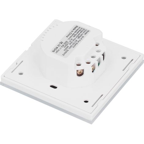 Intelligenter WLAN-Schalter, per Mobiltelefon steuerbarer Schalter, Typ 86 Heimlüfterschalter, europäischer Standard 100-240V AC. (1/5)