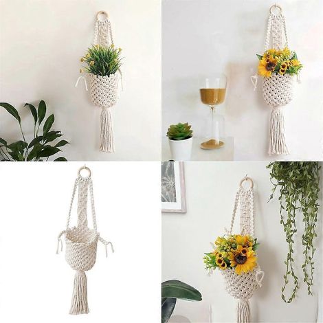 Suspension pour plantes, carillon d'intérieur, support pour plantes suspendu (1/4)
