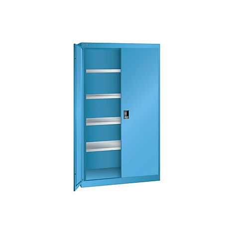 Armario para cargas pesadas  4 baldas  azul luminoso