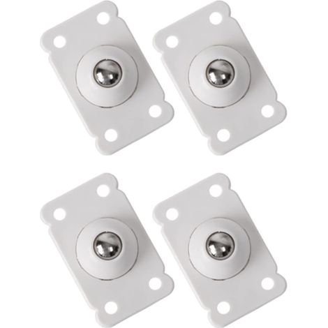 Set mit 4 Teigwalzenrollen, 360°-Universalrad, geräuscharmer Aufbewahrungsbox für klebrige Produkte, Walze, Stahlrollenzubehör (1/5)