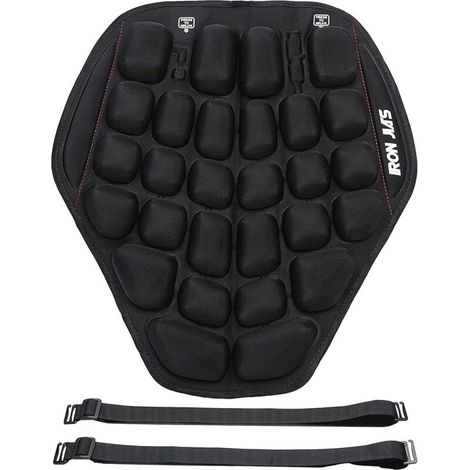 Coussin de siège d'air de Moto soulagement de la Pression Presse à Main Gonflable Coussin de siège de Moto Absorption des Chocs de Protection des Fesses Confortable pour Une Longue Conduite H794