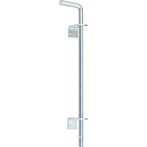 Arrêt de Portail 800 mm Verrou de Portail Verrou de Sol Verrou Coulissant Loquet de Porte Fermeture de Portail