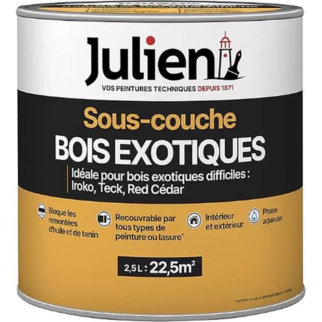 Sous-couche JULIEN Bois exotiques 2,5 L