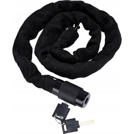 Lucchetto per bicicletta/moto - catena da 80 cm con chiave (1/3)