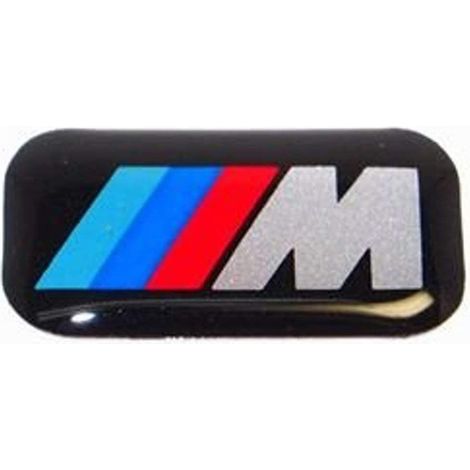 Emblem Sticker - 10 Pièces Autocollants 3D pour Badge Automobile - Dimensions 19x11 mm / 17x9 mm / 16x7 mm - Adhésif Permanent - Pour Customisation Intérieure ou Extérieure (1/5)