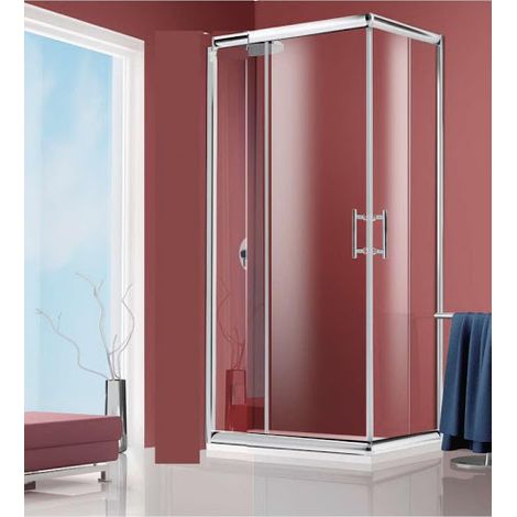 Box doccia Nara scorrevole in cristallo 6 mm 100x120 cm con