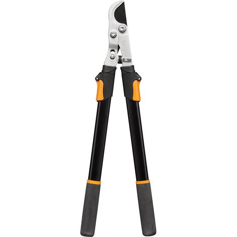 Fiskars L13 Podadora telescópica negra y naranja (1/3)