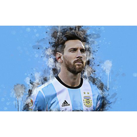 Papier peint panoramique Football - Joueur de Foot - 130 cm x 81 cm (1/2)