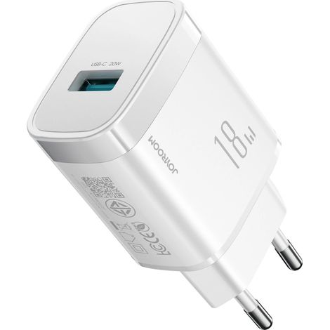 Joyroom JR-TF4 18W USB-A Wandladegerät – Weiß (1/5)