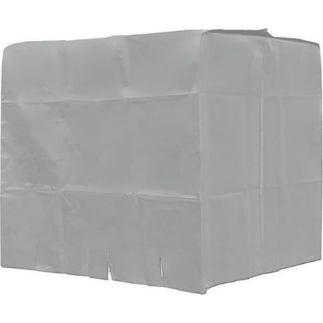 Couvercle de réservoir d'eau, couvercle de réservoir d'eau pour réservoir d'eau 1000L, résistant à la poussière,120x100x116cm (argent) (1/5)