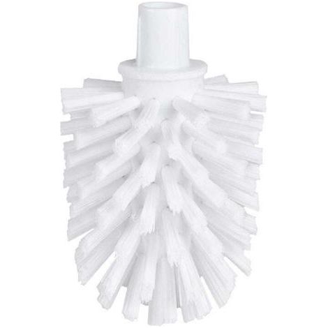 Tête de brosse ronde blanche