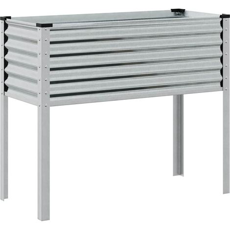 Maison Exclusive - Garten-Pflanzgefäß 100 x 45 x 90 cm Verzinkter