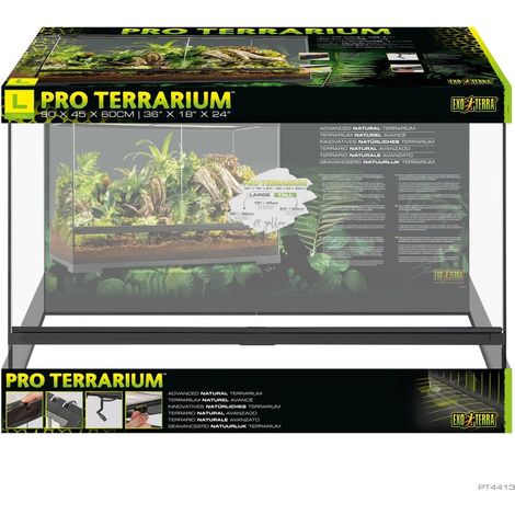 Pro Terrarium de Cristal Exo Terra Grande 90x45cm