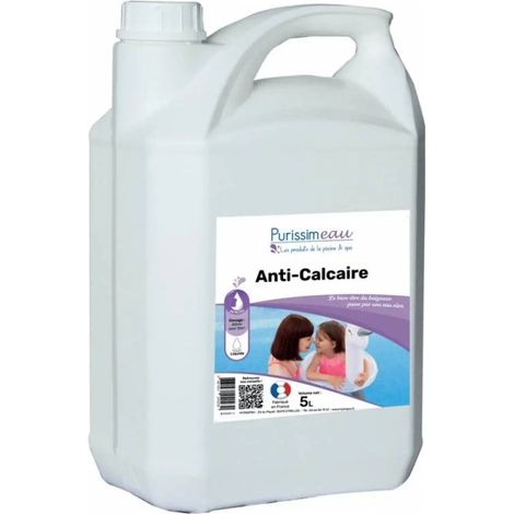 PURISSIMEAU - Produit anti-calcaire pour piscine - 5L (1/2)