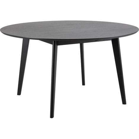 Mesa Norsica 481, Negro, 76x0x0cm, Chapa de madera natural, Madera