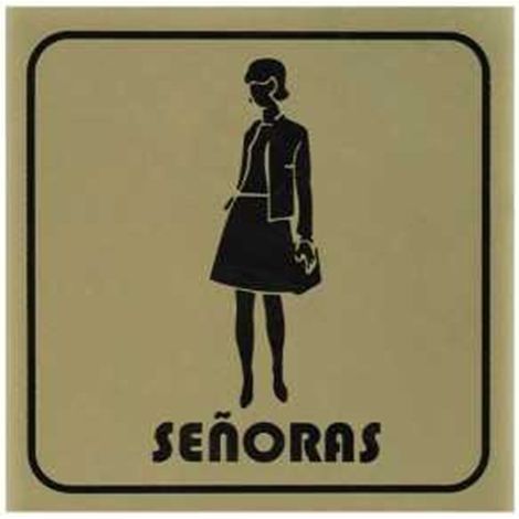 Placa 11x11 "Señoras", LOGUI