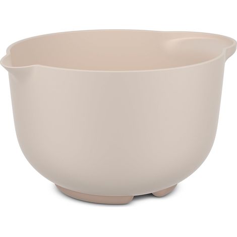 Bol de Préparation Chef It, Base Antidérapante, Résiste au Micro-Ondes et au Lave-Vaisselle, Bol, Matériau Résistance aux Chocs Supporte Jusqu'À 110°C, 3000 ml, Chalk (1/5)