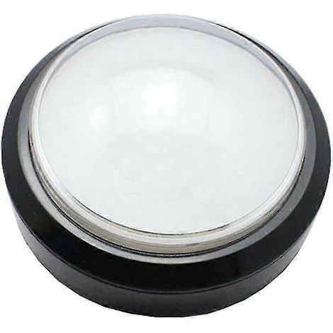 Bouton-poussoir rond de 100 mm avec LED et micro-interrupteur pour borne d'arcade DIY (1/5)