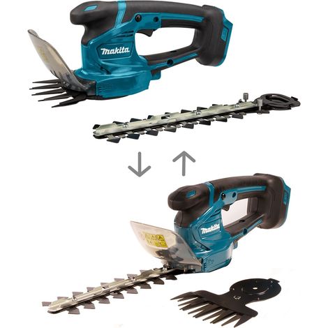 Makita DUM111Z 18v Lithium Cordless Garden Grass Shear + Hedge Cutter Attachment (1/4)