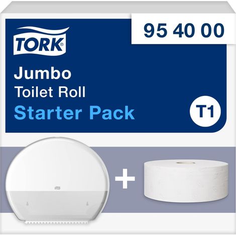 Tork 95 40 00 Bianco Plastica Distributore di carta igienica (1/5)