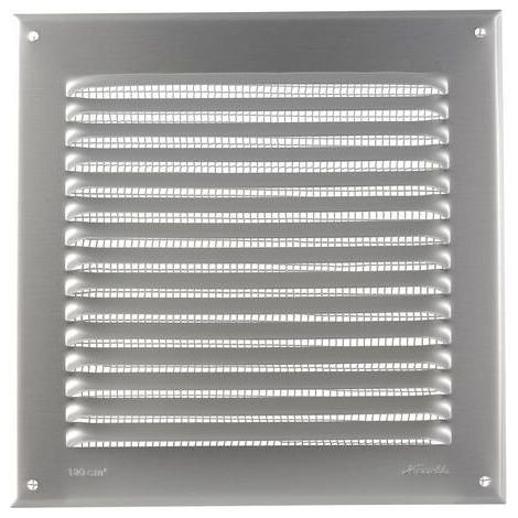 Grille Aluminium D'aération 20x20 1lm2020g - Nicoll (1/3)