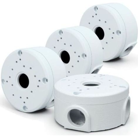 4 Pièce Caméra Extérieure Boîte de Jonction, Support Universel de de Boîte de Jonction de Caméra de Sécurité, Boîte de Montage de Caméra de Sécurité, Compatible avec Les Caméras Dôme (1/5)
