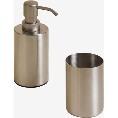 Set da bagno Valdio in acciaio inossidabile SKLUM            