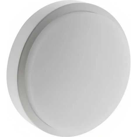 Hublot rond LED 14W IP54 – Lumière blanche neutre 4000K – Résistant aux chocs IK06 – Pour espaces extérieurs (1/5)