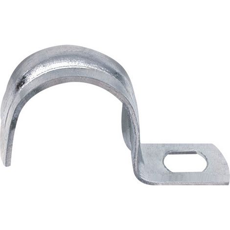GRAFFE METALLICHE PER TUBI D.16. Prezzo per 1 pezzo. (1/2)