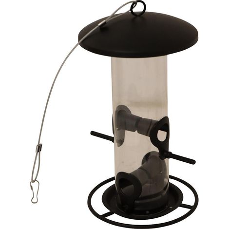Futtersäule für Mischfutter, H 26 cm Stahl-Serie (1/4)