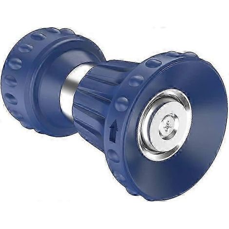 Garden Hose Nozzle, Fireman Style Hose Nozzle, Heavy Duty Brass Hose Nozzle, Leak Proof & Best High- (1/5)
