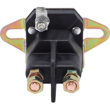 Distributeur électromagnétique de démarrage 12V, pièce de remplacement compatible avec tondeuses Murray et Toro, adapté aux références 7701100MA, 1002004MA, 24285, 424285, 111674, 6120-430-0500, 53490 (1/5)