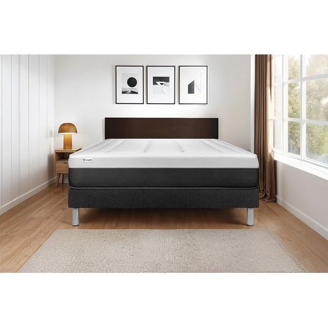 Matratzenset VITAL FORM 140 x 220 cm Bettrahmen Kit schwarz (1/5)