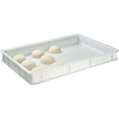 Bac En Plastique Pour Balles à Pizza, 600X400X70 mm - Mastro