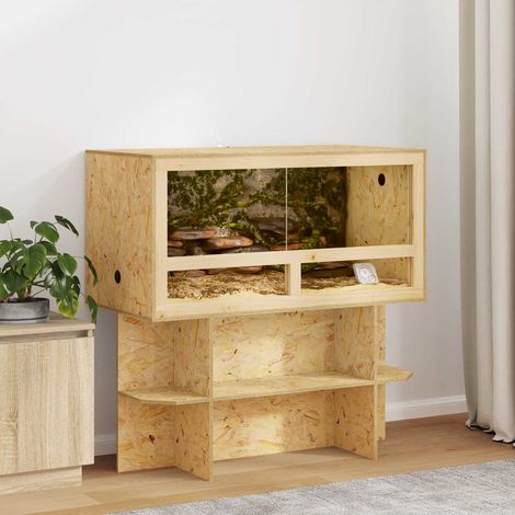 Terrarium Braun 40 x 40 x 40 cm OSB