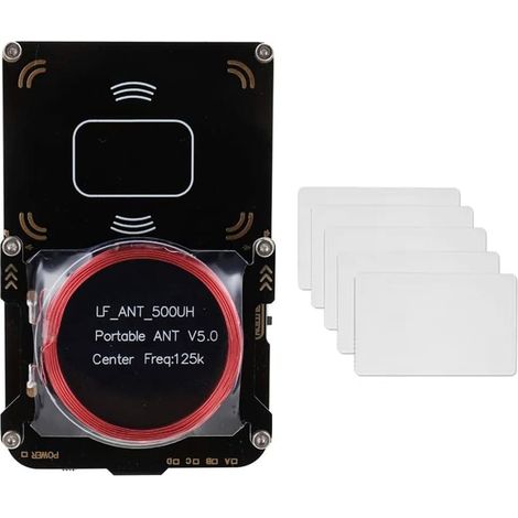 Lecteur de Carte RFID Proxmark3 + Écrivain de Carte IC/ID Key 5XUID RFID Duplicateur de Puce NFC 5.0 Copieur Programmateur Intelligent (1/5)