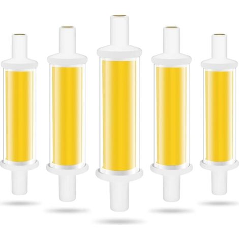 R7S 78-mm-LED-Lampe, 4,2 W (entspricht einer 50-W-Halogenlampe), kaltweißes Licht (6000 K, 600 lm), COB-LED-Röhre R7 (1/4)