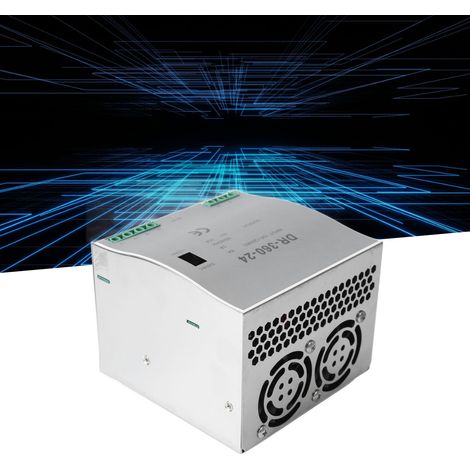 360-W-DIN-Schienennetzteil, AC/DC-Wandler 100-120 V AC/200-240 V AC, 24-V-Ausgang. (1/5)