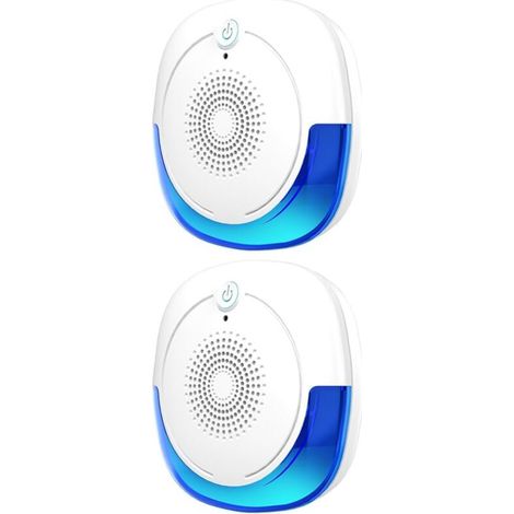 Repellente per zanzare a ultrasuoni, repellente elettrico per insetti da interni, 2 pezzi (1/5)
