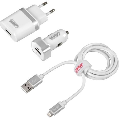 Kit 3 in 1 Lightning - Fast Charge - 12/24V + 230V