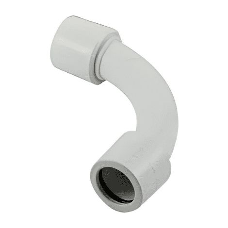 Verschraubung für starres rohr Ø25 einfacher bogen 90° IP65 FAEG - FG16125