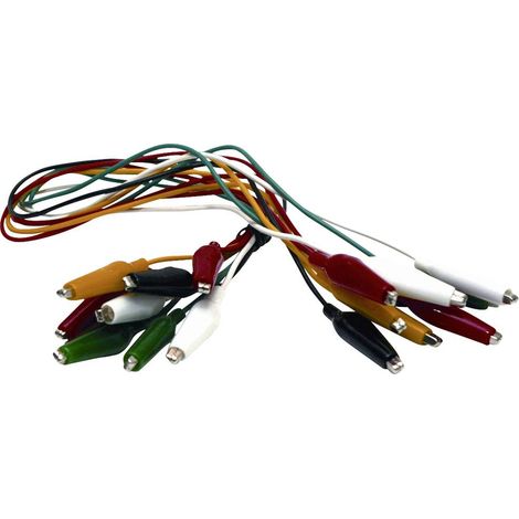 Mueller Electric  BU-00285 KIT puntali [ - ] 46 cm Nero, Rosso, Giallo, Verde, Bianco 1 KIT